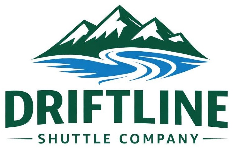 Driftline Shuttle Company logo — Colorado river car shuttle